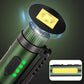 🔦🔥Ferramenta Indispensável! Lanterna de Trabalho Magnética Multifuncional em Formato de Caneta, LED Portátil Rotatório, Base Magnética para Iluminação com as Mãos Livres em Reparos e Atividades ao Ar Livre💡