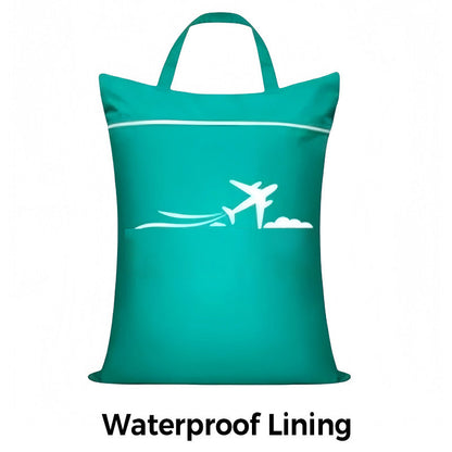 (Compre um e leve outro grátis) 🧳 Saco de lavandaria grande e impermeável para viagem 💧