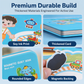 ☃️ 🧒 Livro Sensorial Magnético Infantil – Puzzles dobráveis, design magnético, educativo e divertido – estimula a criatividade e as capacidades de aprendizagem em meninos e meninas 👧✨
