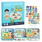 ☃️ 🧒 Livro Sensorial Magnético Infantil – Puzzles dobráveis, design magnético, educativo e divertido – estimula a criatividade e as capacidades de aprendizagem em meninos e meninas 👧✨