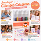 🖊️ Canetas gel com glitter – brilho e cor para suas criações! ✨