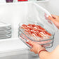 🎉 Promoção de 2026 — Mais de 37.000 unidades vendidas! 🥡 Recipiente transparente e empilhável para guardar alimentos no frigorífico — com tampa hermética 🧊