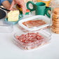 🎉 Promoção de 2026 — Mais de 37.000 unidades vendidas! 🥡 Recipiente transparente e empilhável para guardar alimentos no frigorífico — com tampa hermética 🧊