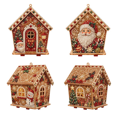 ⏳Oferta Especial por Tempo Limitado⏰Kit de Natal com Arte em Pérolas 3D — Decoração de Natal Brilhante para Fazer Você Mesmo