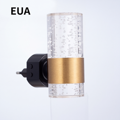 Luminária de Noturna LED Moderna com Sensor
