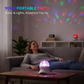 💡Luz de Palco "Magic Ball" Recarregável com Altifalante Bluetooth