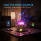 💡Luz de Palco "Magic Ball" Recarregável com Altifalante Bluetooth