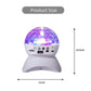 💡Luz de Palco "Magic Ball" Recarregável com Altifalante Bluetooth