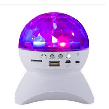 💡Luz de Palco "Magic Ball" Recarregável com Altifalante Bluetooth