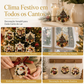 🎁 Compre 1 e ganhe 1 grátis! 🎄 Conjunto de enfeites pendurados para pintura de Natal DIY – crie sua própria decoração natalina! 🎨✨
