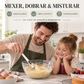 🎁 Compre 2 e ganhe 1 grátis! 🥄 Colher de sobremesa de aço inoxidável com cabo longo ergonômico – praticidade e conforto à mesa! ✨