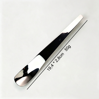 🎁 Compre 2 e ganhe 1 grátis! 🥄 Colher de sobremesa de aço inoxidável com cabo longo ergonômico – praticidade e conforto à mesa! ✨