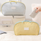💗 Chega de Lingerie Amassada na Mala! Organizador de Viagem com Compartimentos para Sutiãs, Calcinhas e Meias | 50% de Desconto