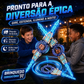 ⚔️ Espada de Brinquedo Recarregável de Lâmina Dupla com Luz – Diversão Brilhante e Cheia de Poder! ✨🔥