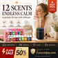 🔥50% de Desconto por Tempo Limitado! 🎁🌺O aroma fresco eleva seu humor!🌷Kit com 12 Óleos Essenciais Hidrossolúveis