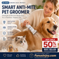 💗50% DE DESCONTO NO ÚLTIMO DIA⚡50K+ VENDIDOS!!🐈Escova Elétrica para Grooming de Pets🐕Proteja seus amigos peludos de ácaros, pulgas e pelos embaralhados!