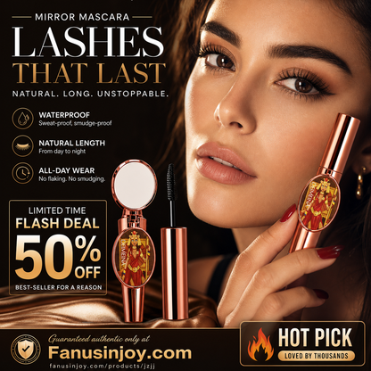 🎁 Oferta surpresa especial: 50% de desconto! ✨️ Recomendado por blogueiras de beleza! 👱‍♀️ Aumente o tamanho dos seus olhos e recupere a sua beleza! Rímel 4D para alongar e dar volume às pestanas