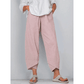 👖 Calça Vintage de Linho e Algodão com Cintura Elástica Assimétrica – Design Único, Conforto e Estilo Funcional para o Dia a Dia! 🌸✨